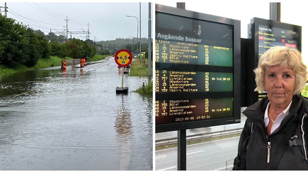 E6 avstängd och tåget inställt: ”Vart ska jag ta vägen?” - P4 Göteborg ...
