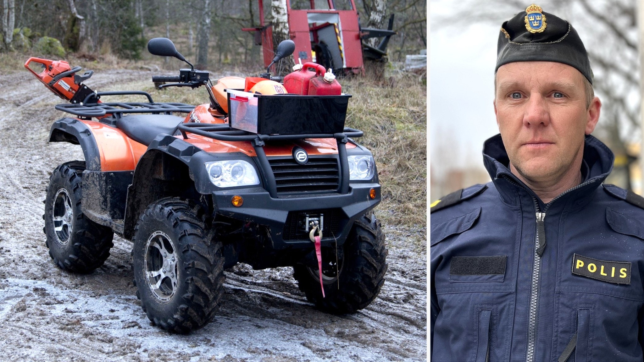 Polisen varnar för stöld av fyrhjulingar