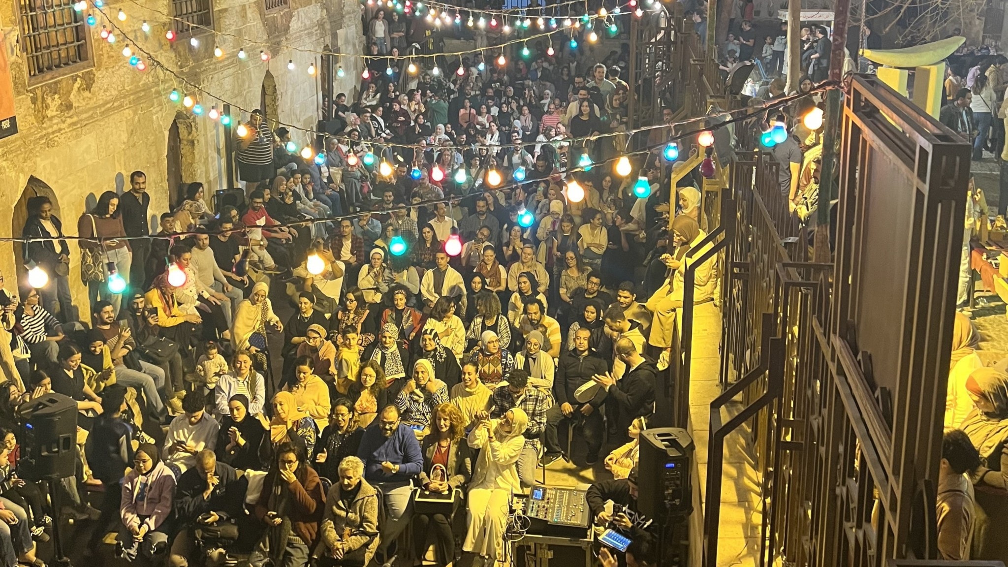 Musik och läckra måltider i Kairo när fastan bryts