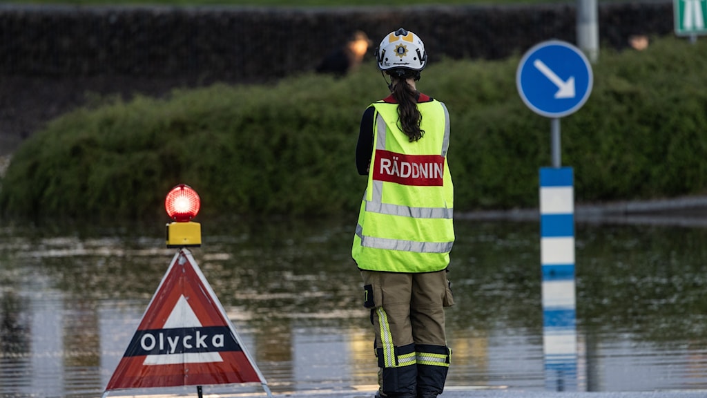 E45 avstängd efter jordskred - P1 Morgon | Sveriges Radio