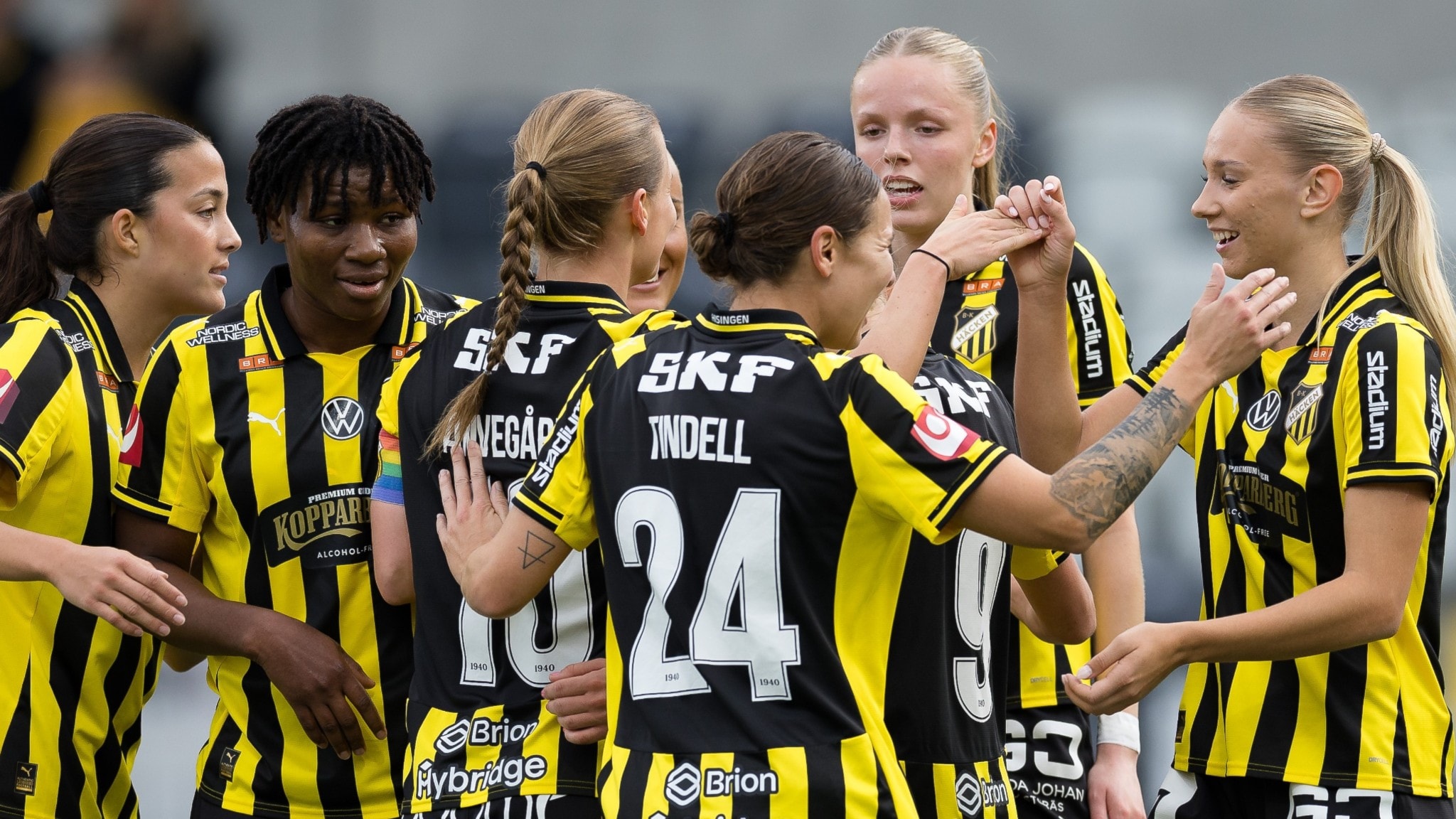 Photo: Sveriges Radio Häcken crushes Uppsala in Damallsvenskan win