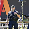 A police officer at Almedalen.