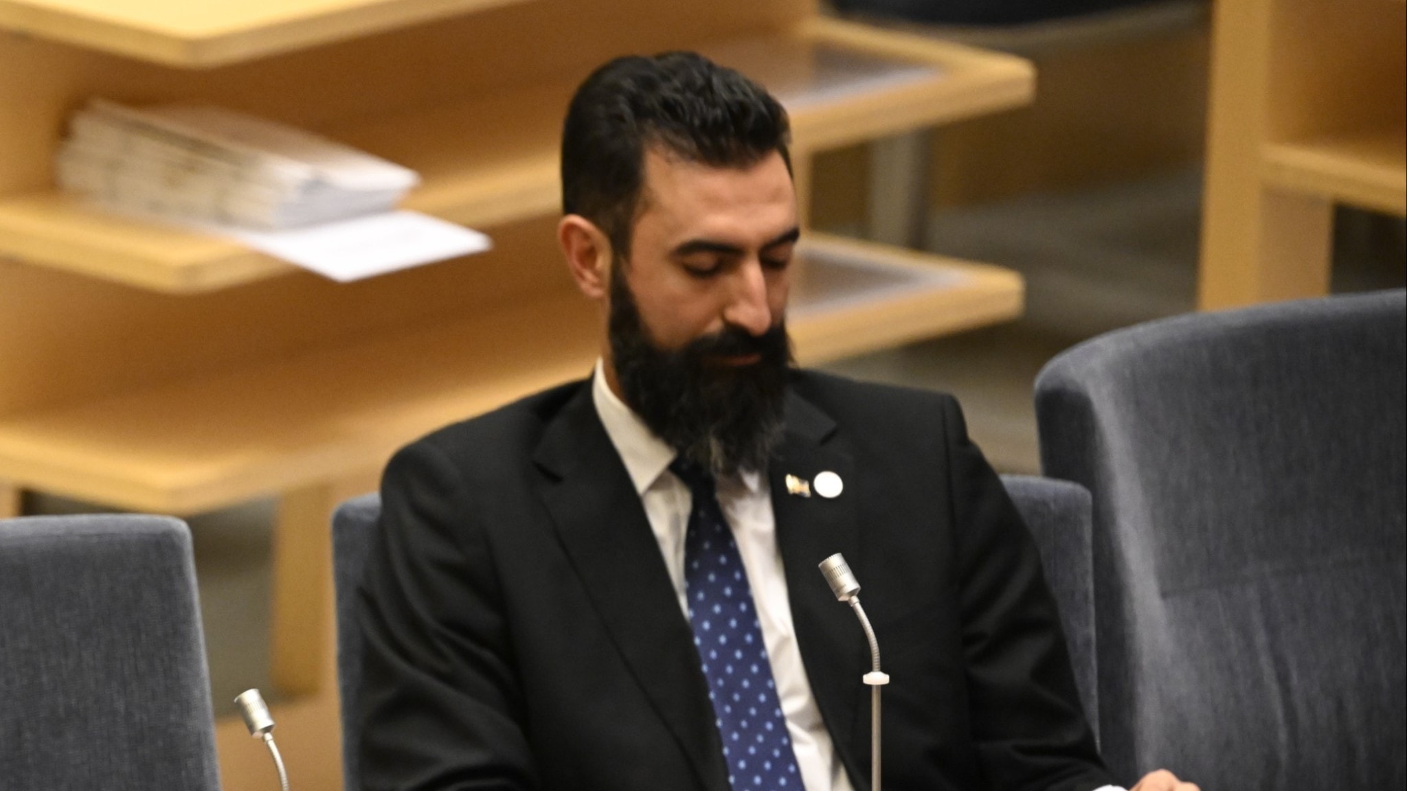 SD member of parliament criticizes his own party after row in parliament