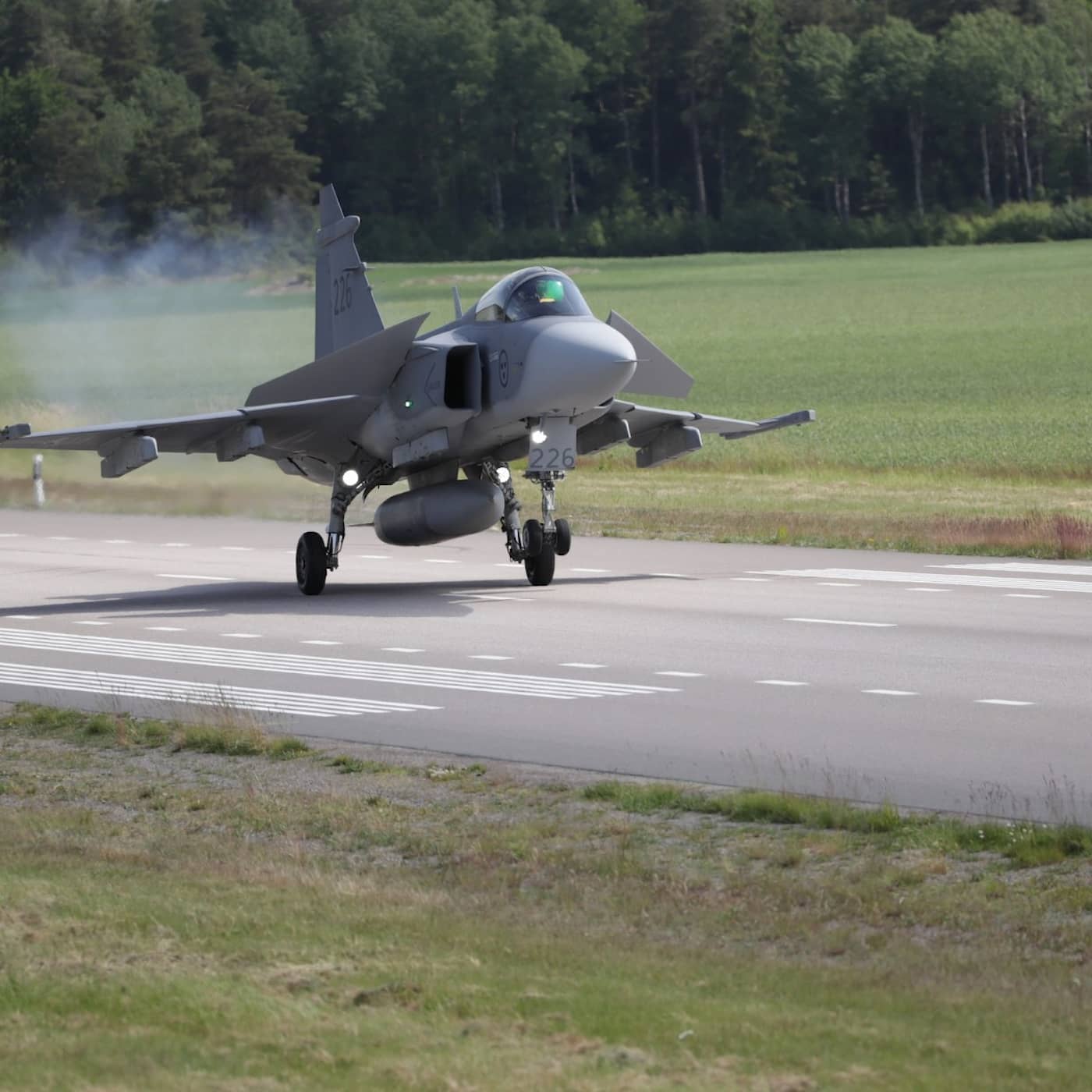 Finland snubs Swedish fighter plane, charity cash donation to be burned, subdued Nobel Day this year again