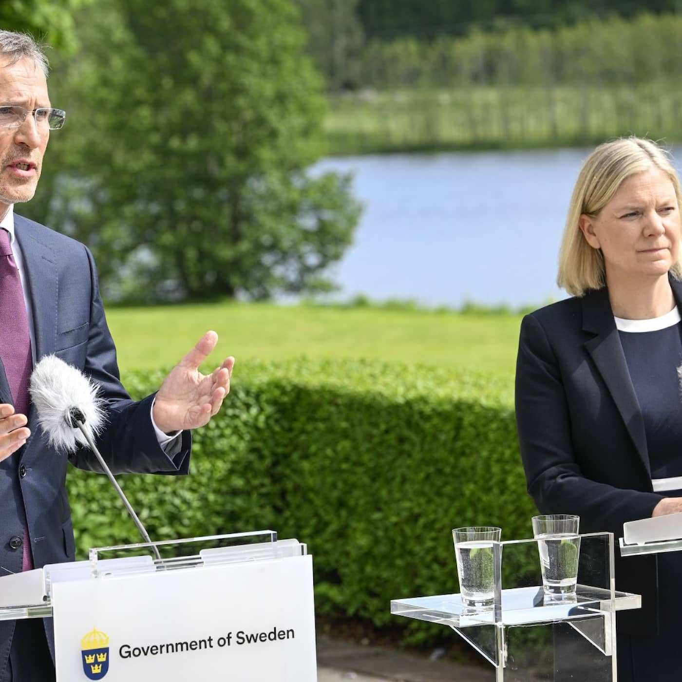 Sweden welcomes NATO chief, pensions compromise could be stopped, nuclear trend "worrying", summer train chaos warning