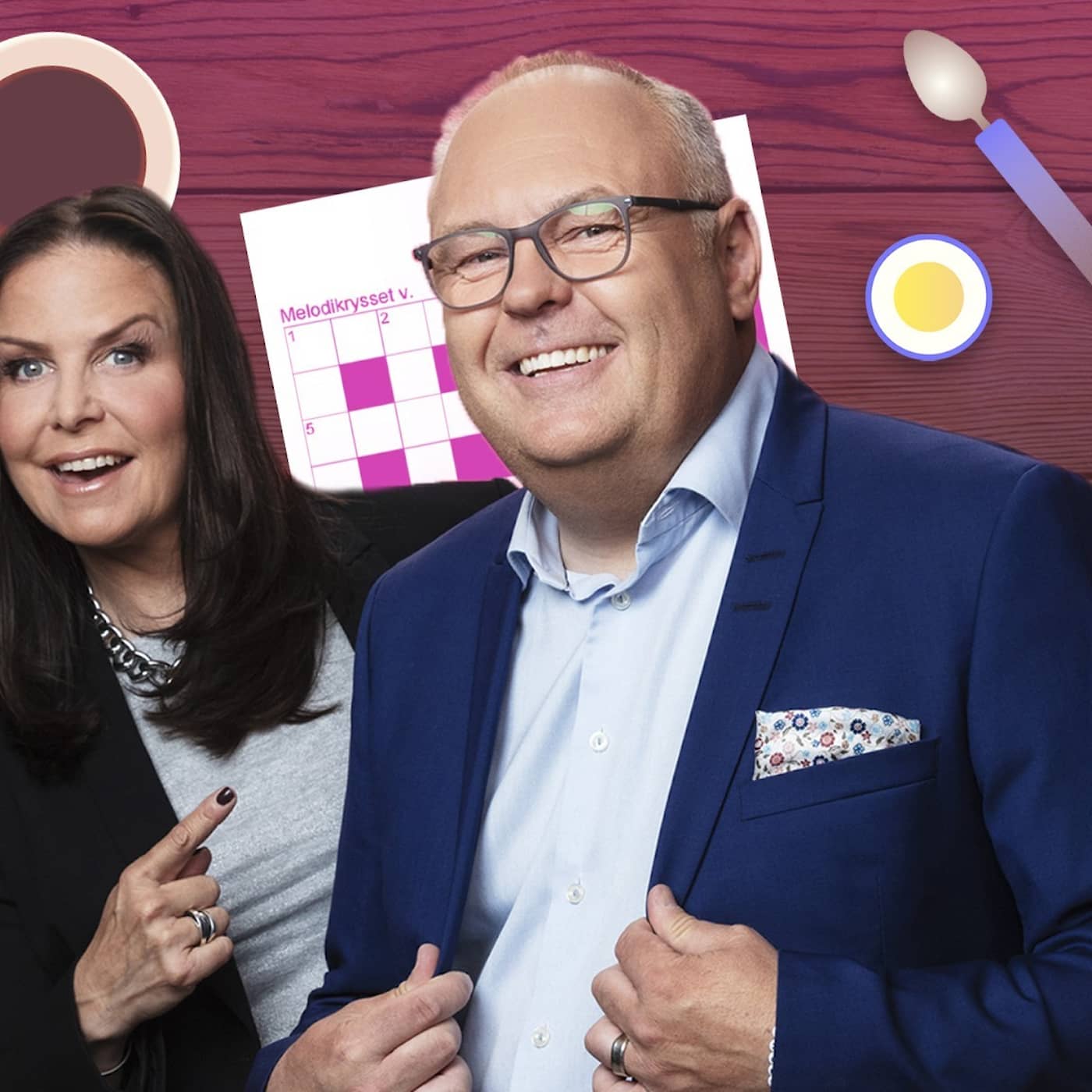 Melodikrysset vecka 3 med Titti Schultz och Lasse Persson episode artwork
