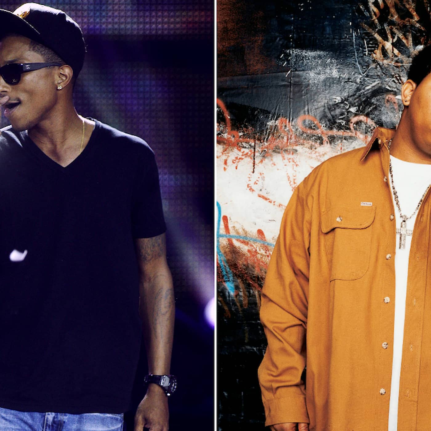 Pharrell Williams + Mannie Fresh episode artwork