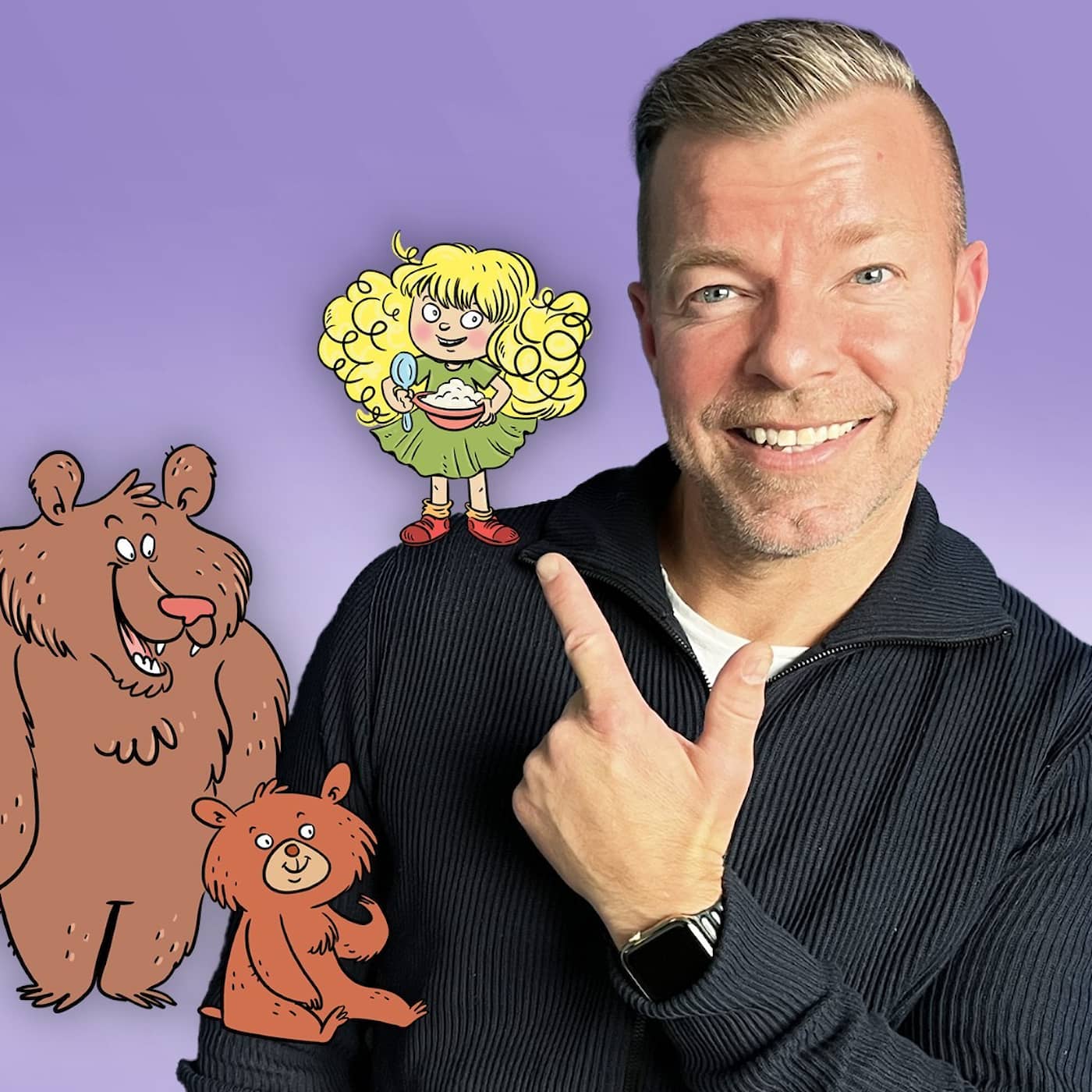 Casper Janebrink läser sagan: Guldlock och de tre björnarna episode artwork