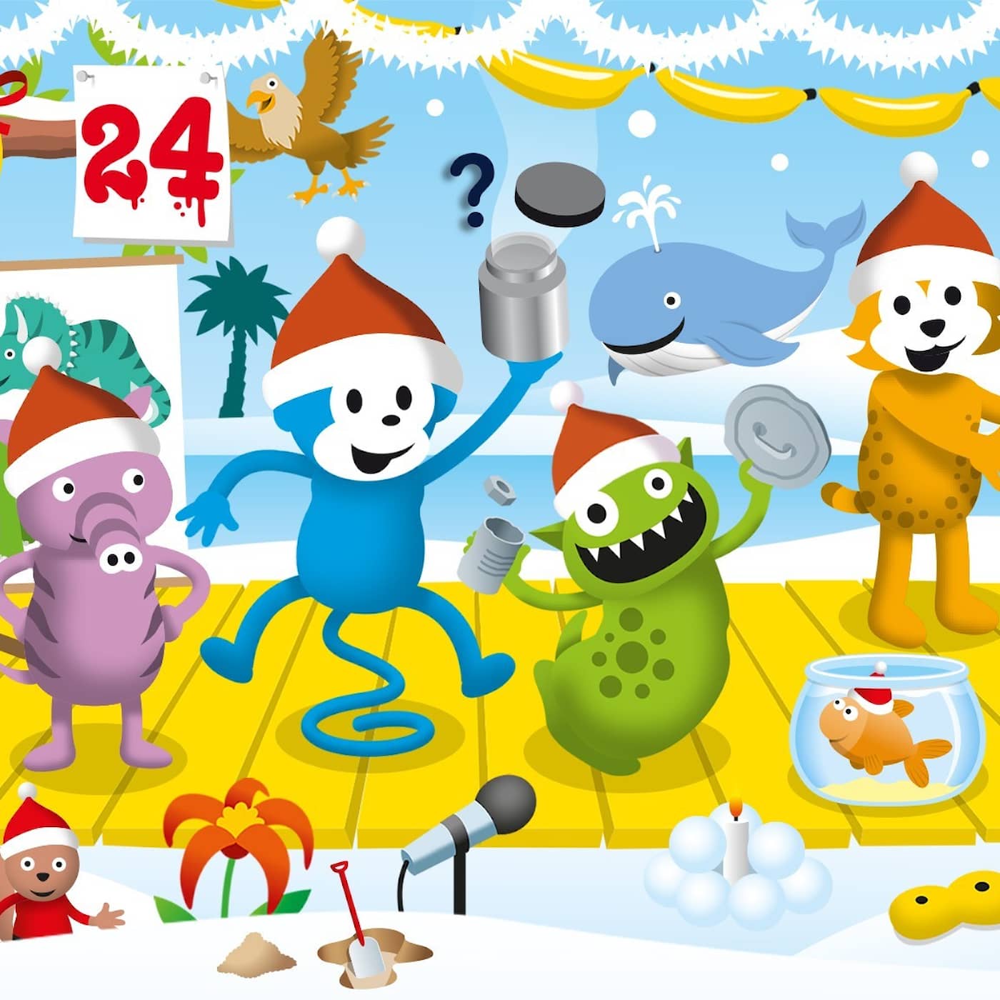 Radioapans djurkalender, del 24: En skrotig typ och stora klampiga djur episode artwork