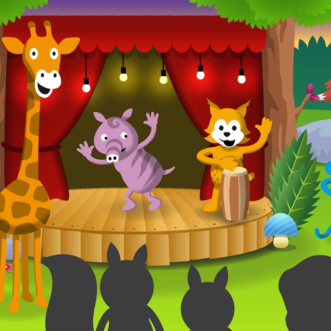 Radioapans sagoskogsshow, del 3: En tjusig dansare episode artwork