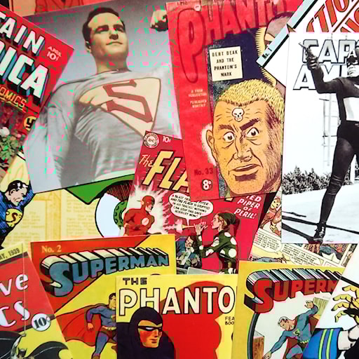 Om superhjältarnas barndom