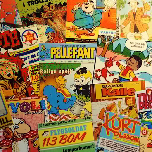 Om svenskproducerade serietidningar 2