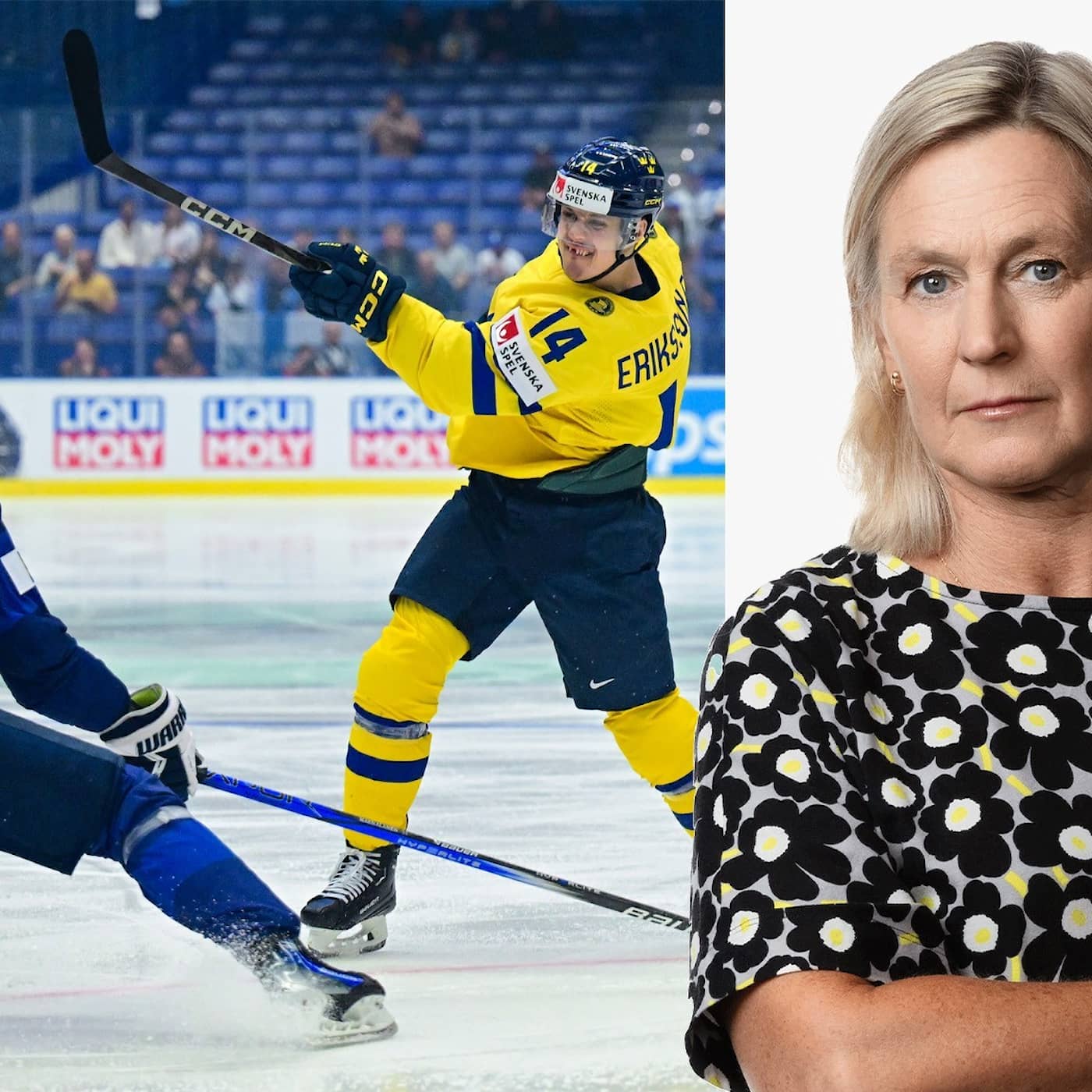 Tittar på hockey och lider som en riktig finne: Carina Holmberg, Göteborg episode artwork