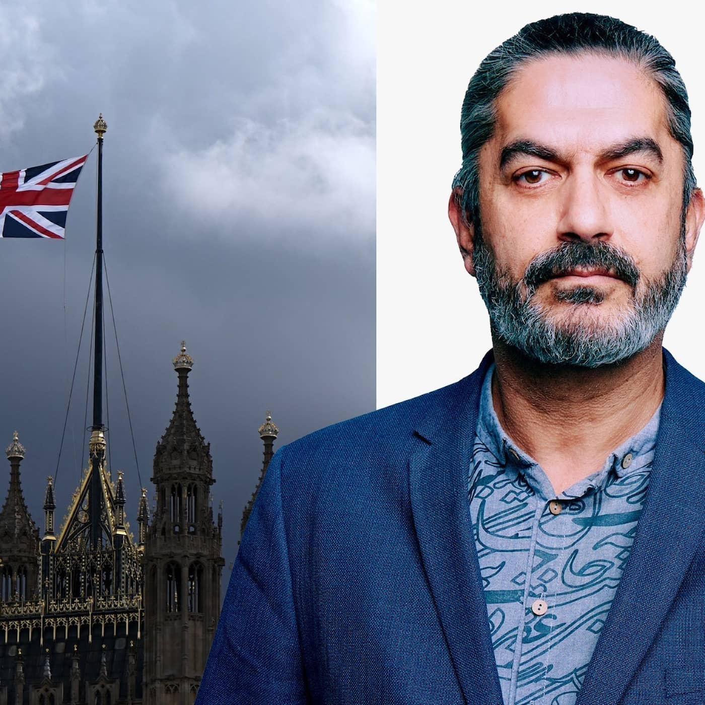 Ingen firar i arbetarstaden Mansfield: Rouzbeh Djalaie, London episode artwork