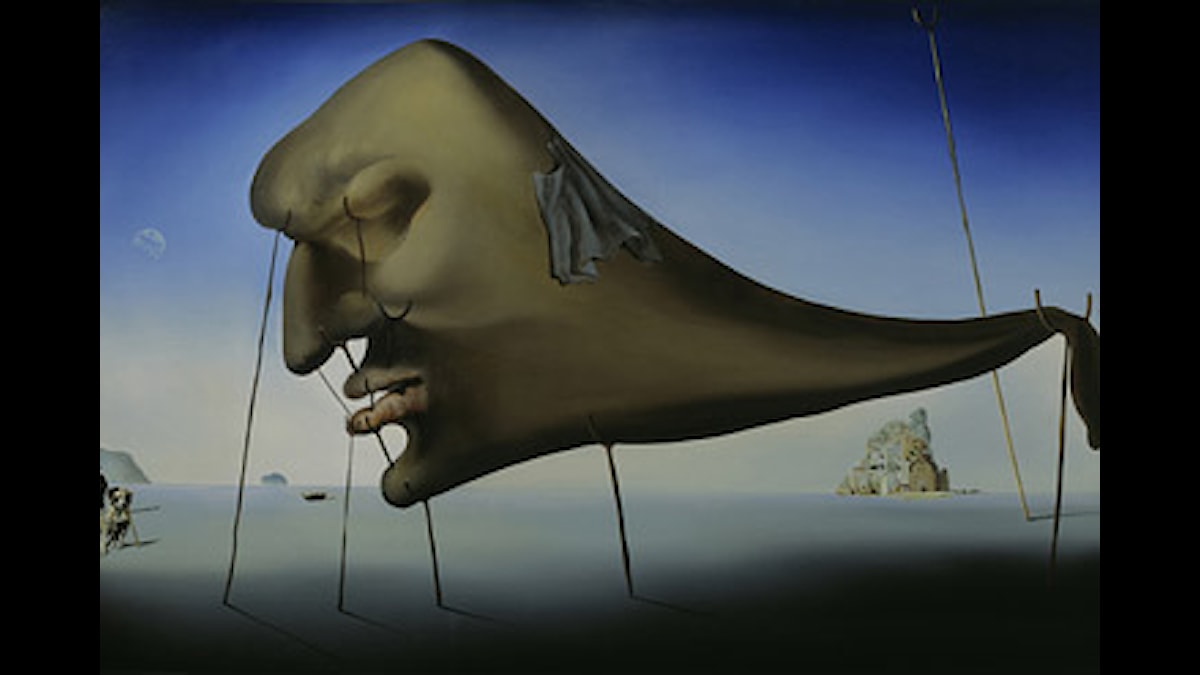 Salvador Dalí är sitt eget konstverk Kulturnytt i P1