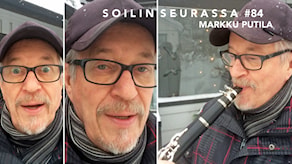 Kuvakollaasissa kolme kuvaa Markku Putilasta