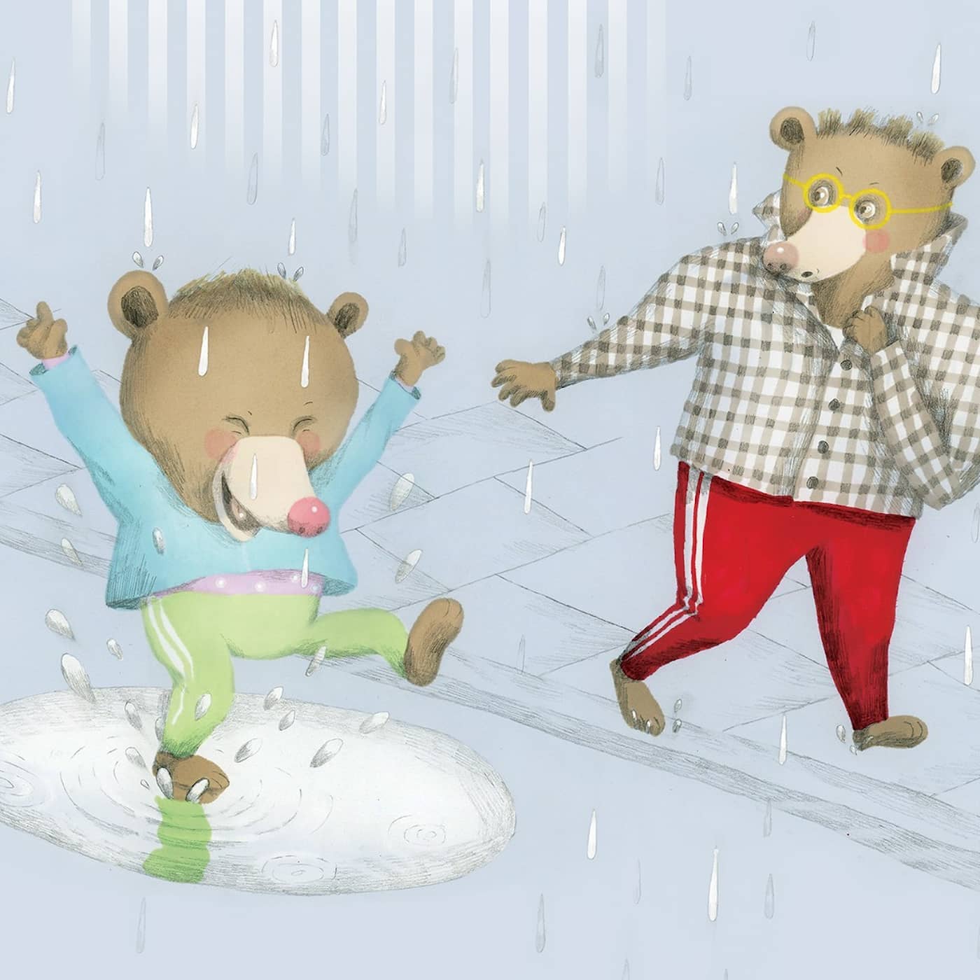 Randiga sagor meänkieli del 3, Nalle och vattenpölarna / Nalle ja vesilantot episode artwork