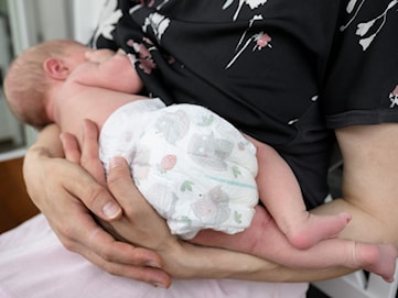 Färre bebisar på sjukhus efter medicin mot RS-virus