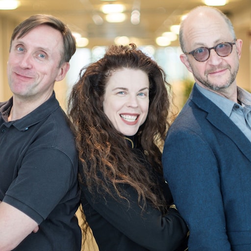 Blodigt allvar! Per Naroskin, Jessika Gedin och Göran Everdahl i Spanarna episode artwork