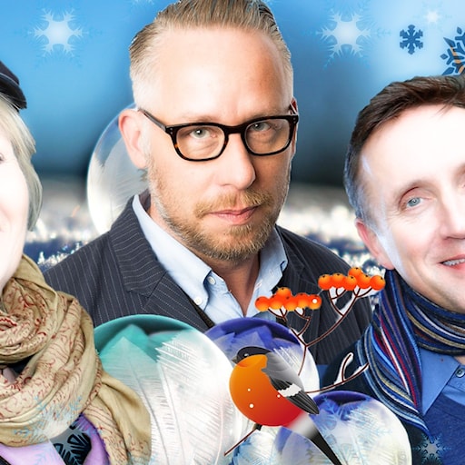 Göran Everdahl: Roterande renar. Sissela Kyle: Vilse i tiden. Po Tidholm: Uteblivna indignationer. episode artwork