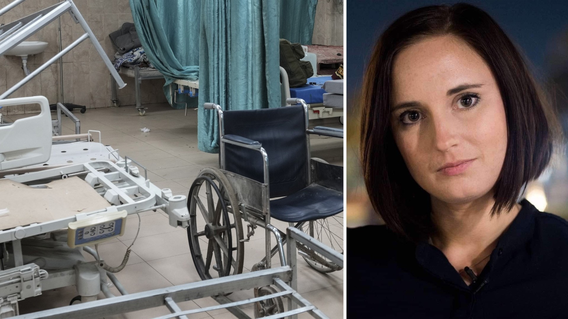 Hundratals frihetsberövade när Israels militär intagit sjukhus i Gaza