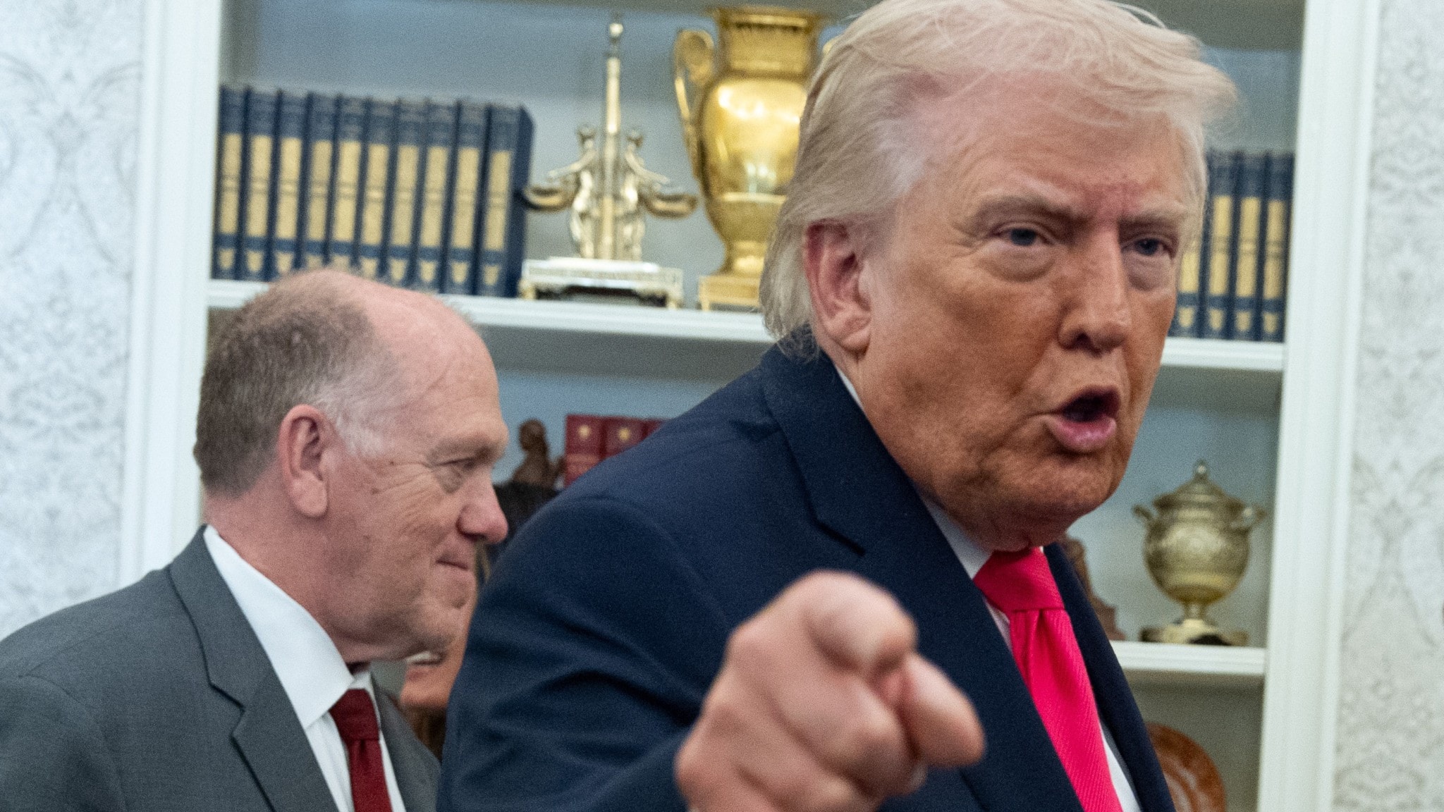 Trump: USA har attackerat ett iranskt fartyg