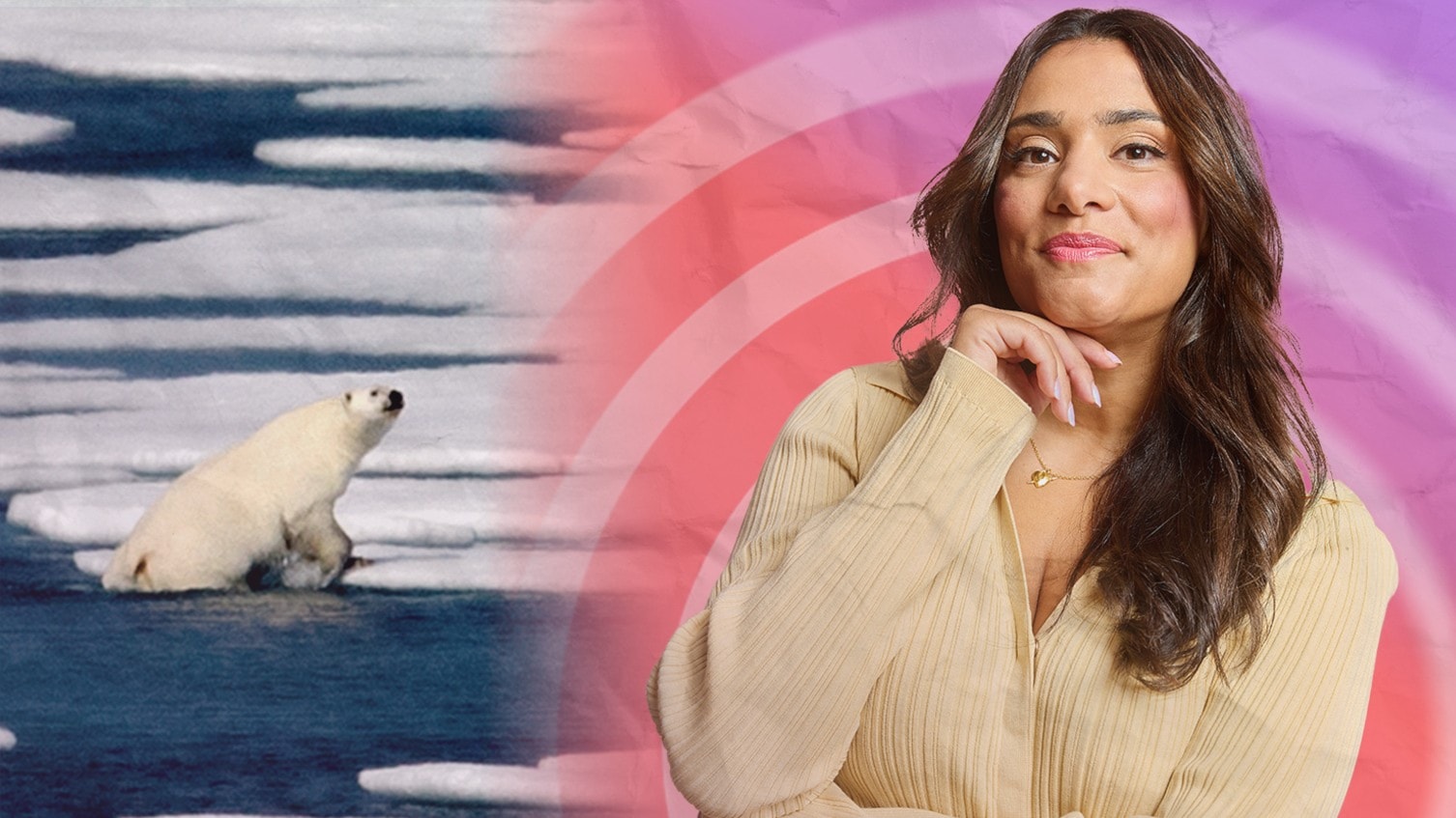 Inlandsisen smälter – djur och natur i fara