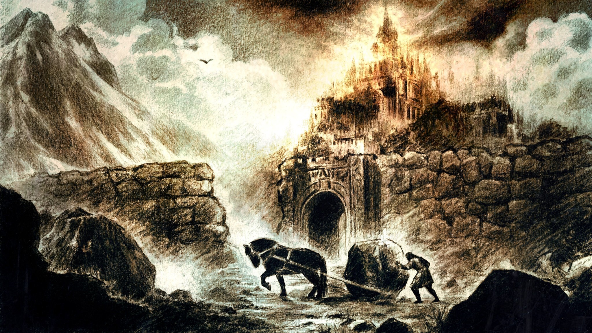 Hur gudarna fick en mur runt Asgård