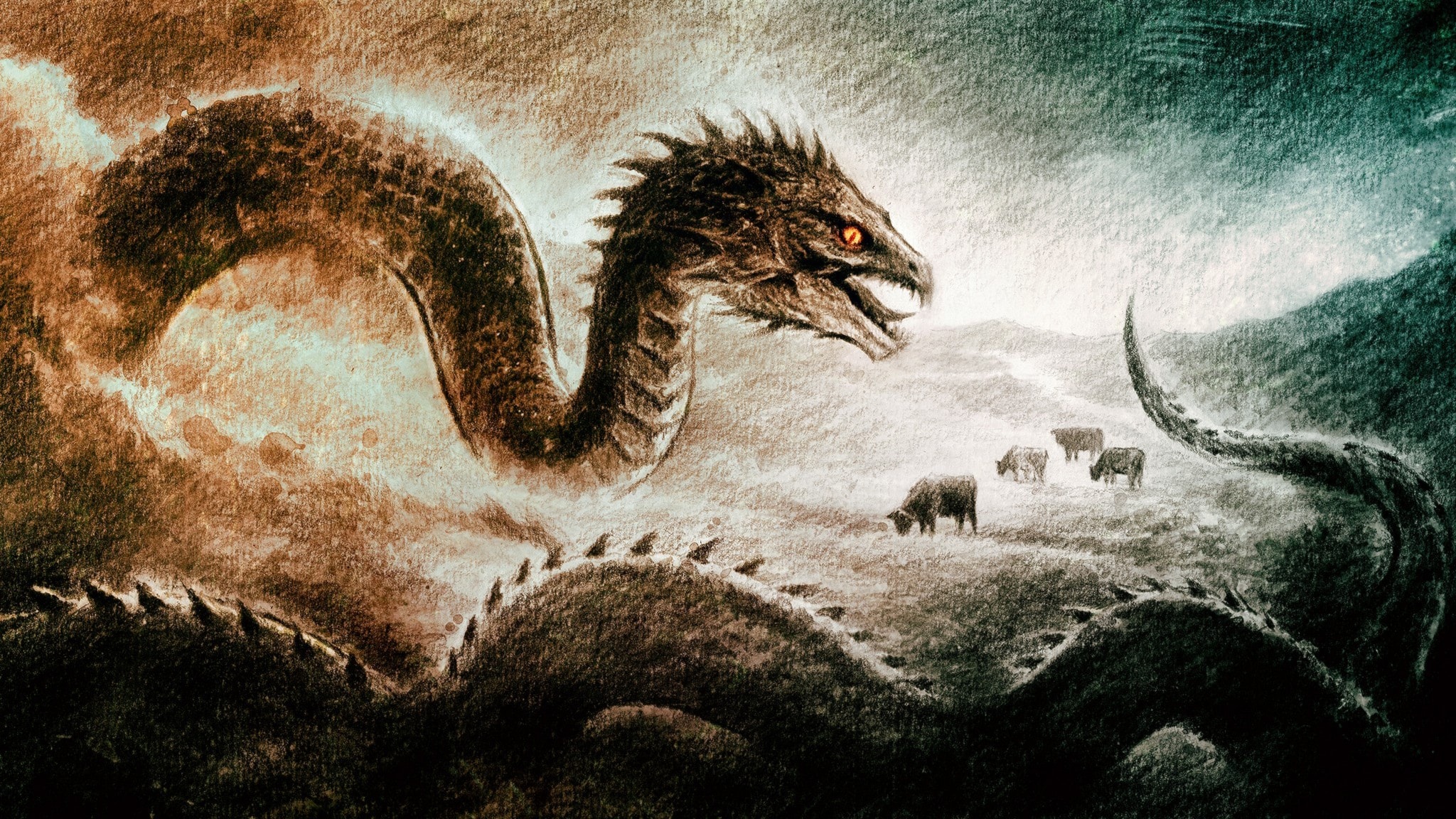 Lokes barn, del ett: Midgårdsormen