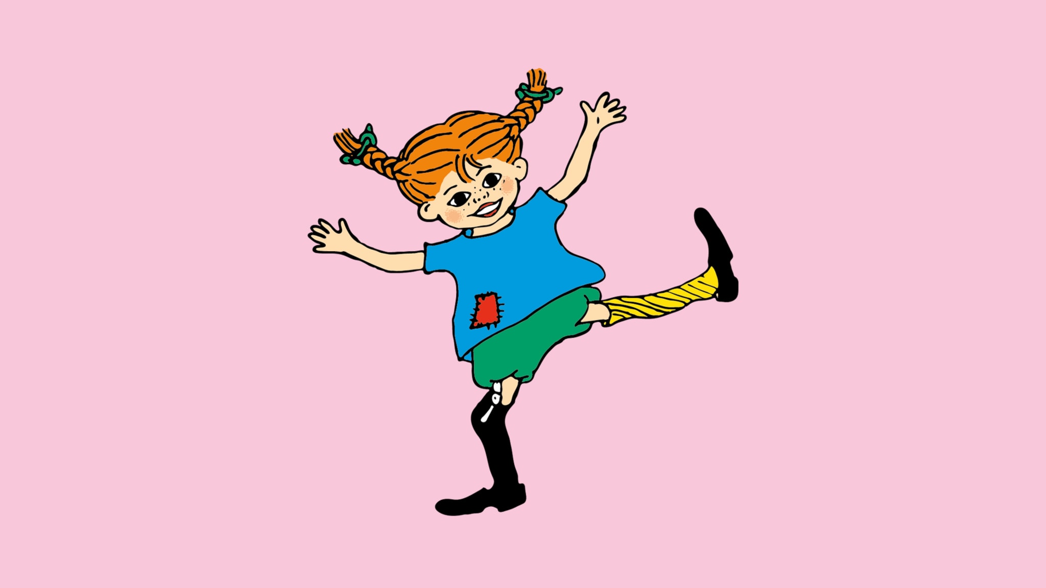 Programbild för Pippi Långstrump i Barnradion