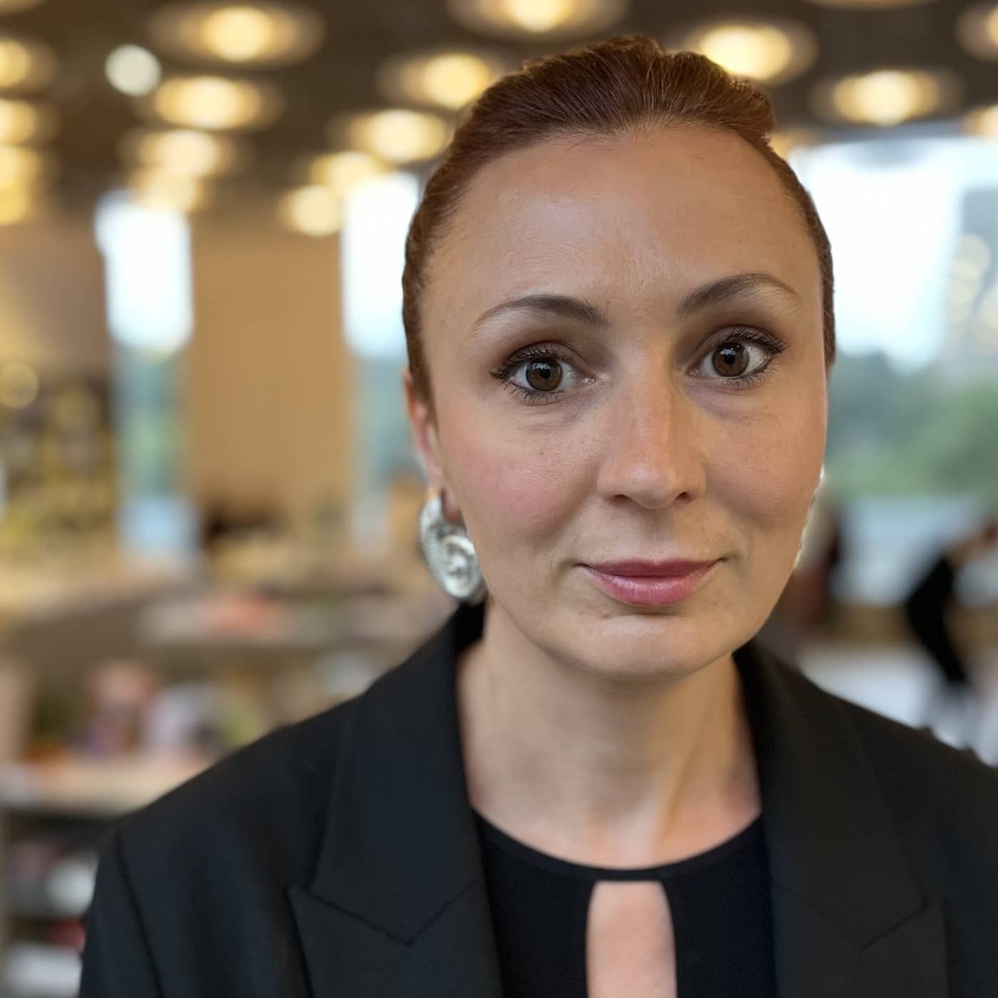 Julia Iljucha om rädslan för att bada under ryska flyganfall
