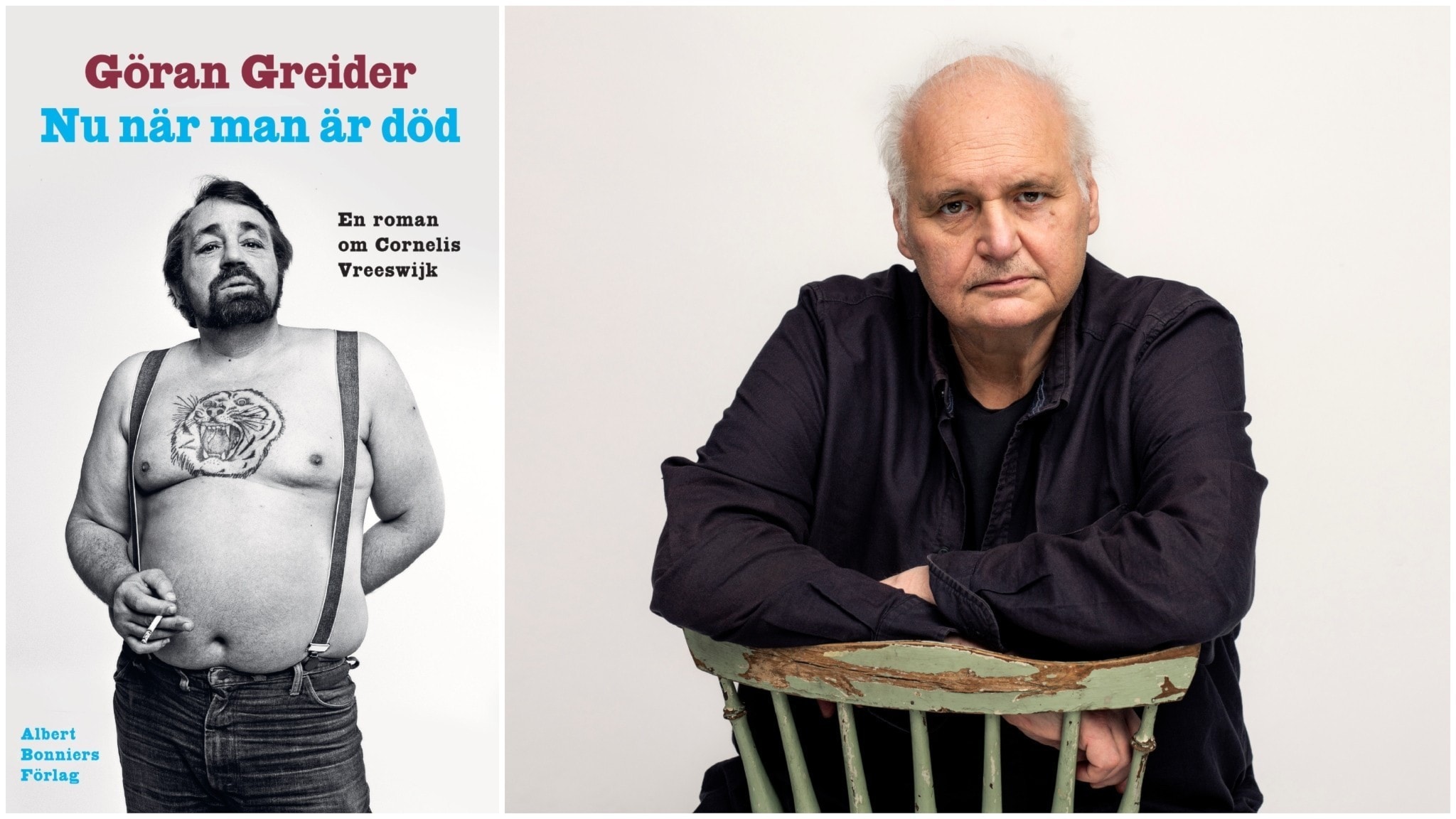 Göran Greider låter Cornelis Vreeswijk berätta från andra sidan