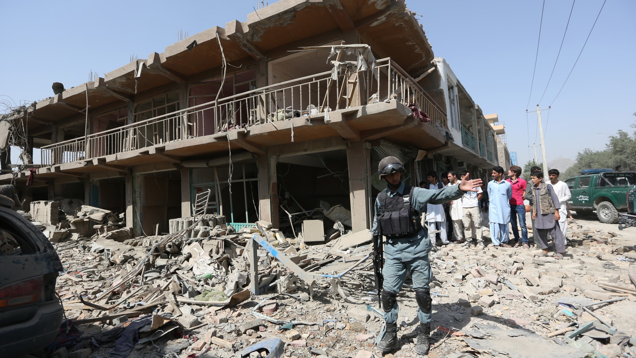 Bombd d Mot Polisskola I Kabul Nyheter Ekot Sveriges Radio