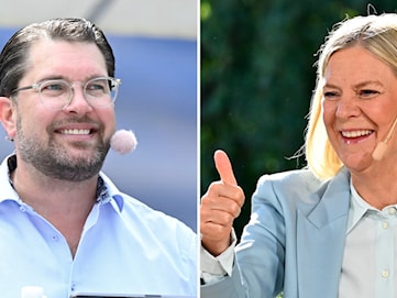 Partiledarna tippar Sveriges match: ”Klart vi ska vinna”