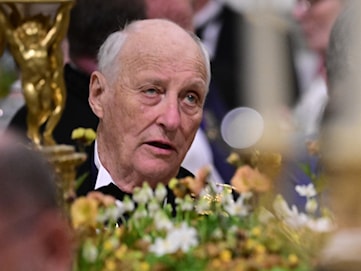 Norges kung Harald inlagd på sjukhus