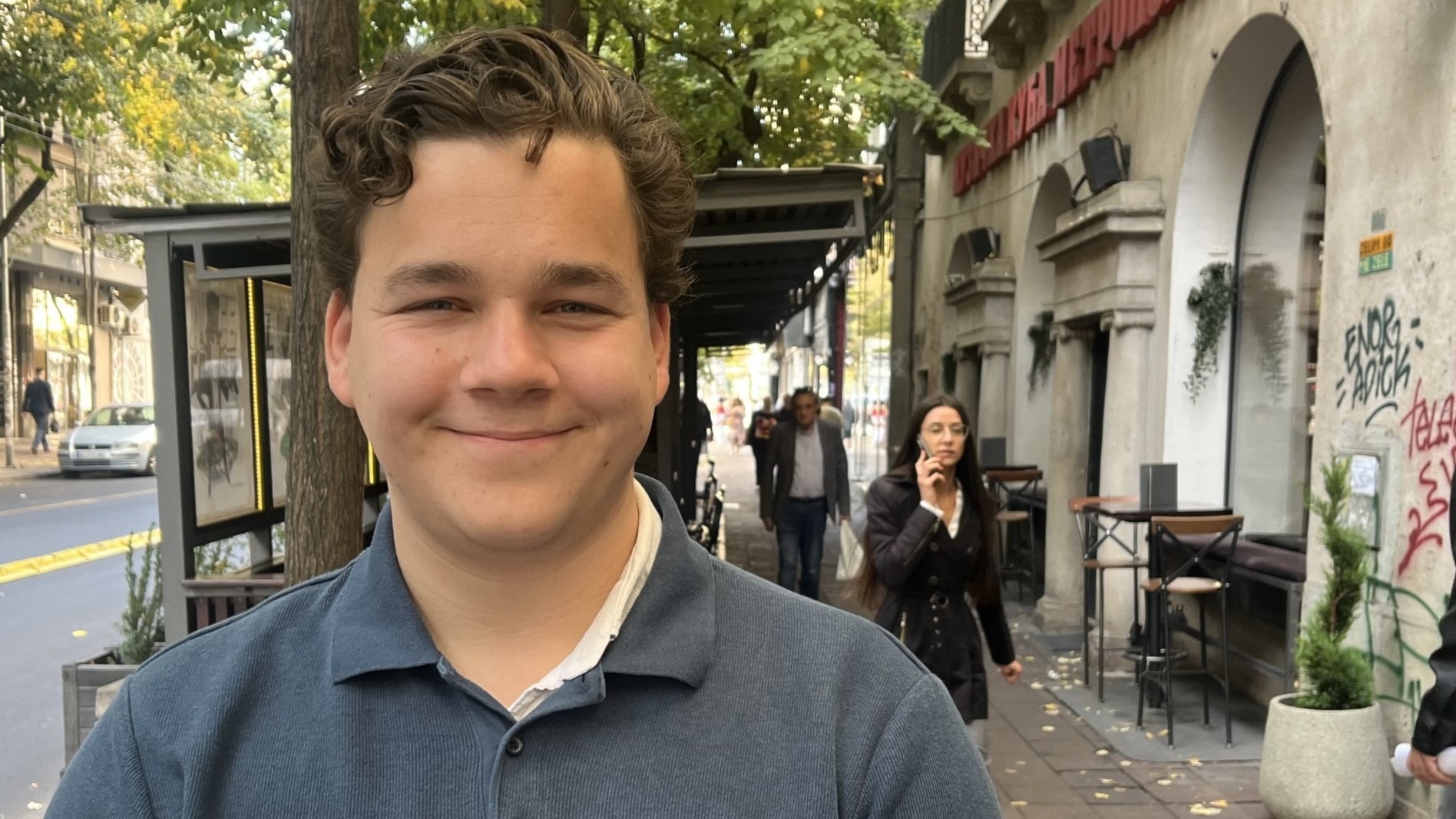 Studentlistan utmanar regeringen i Serbiens val | Sveriges Radio
