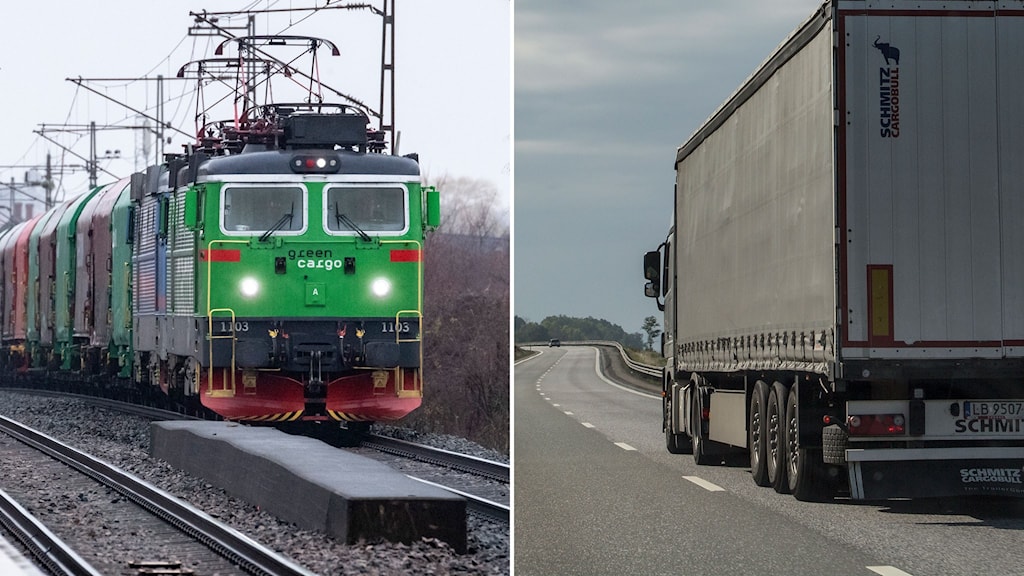 Lokförarbrist tvingar företag att frakta mer gods med lastbil - Nyheter ...