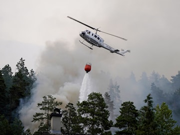 MCF: För att bekämpa bränder behövs fler helikoptrar