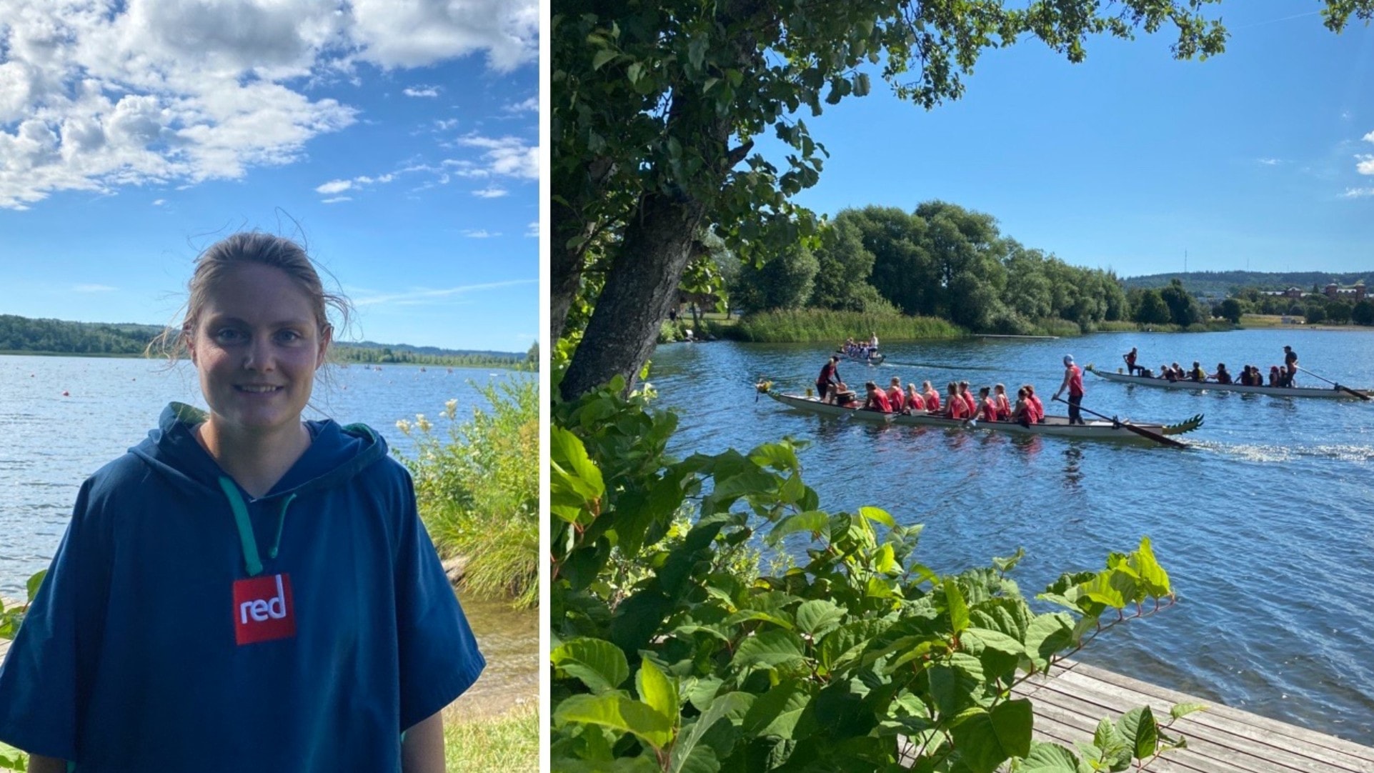 Drakbåtsrace på Rocksjön - P4 Jönköping | Sveriges Radio