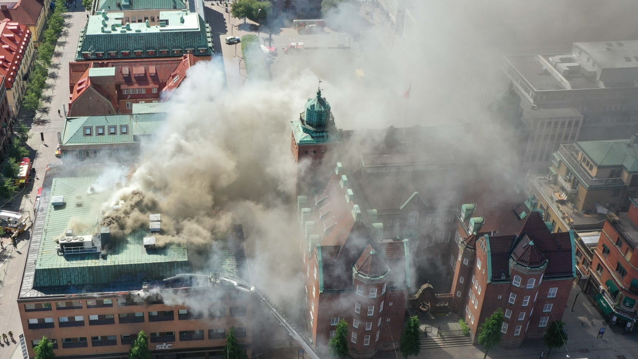 Delar av Borås centrum kan behöva spärras av i flera dagar - P4 ...
