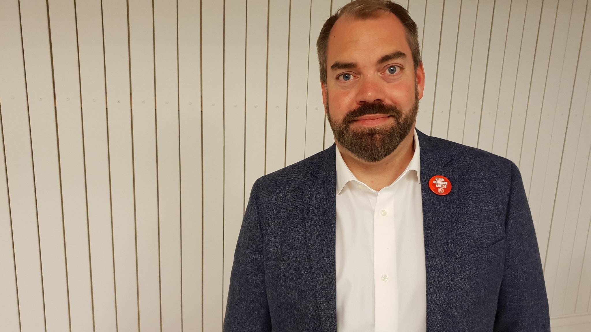 Fredrik Lundh Sammeli (S): Blockpolitiken måste dö - P4 Norrbotten ...