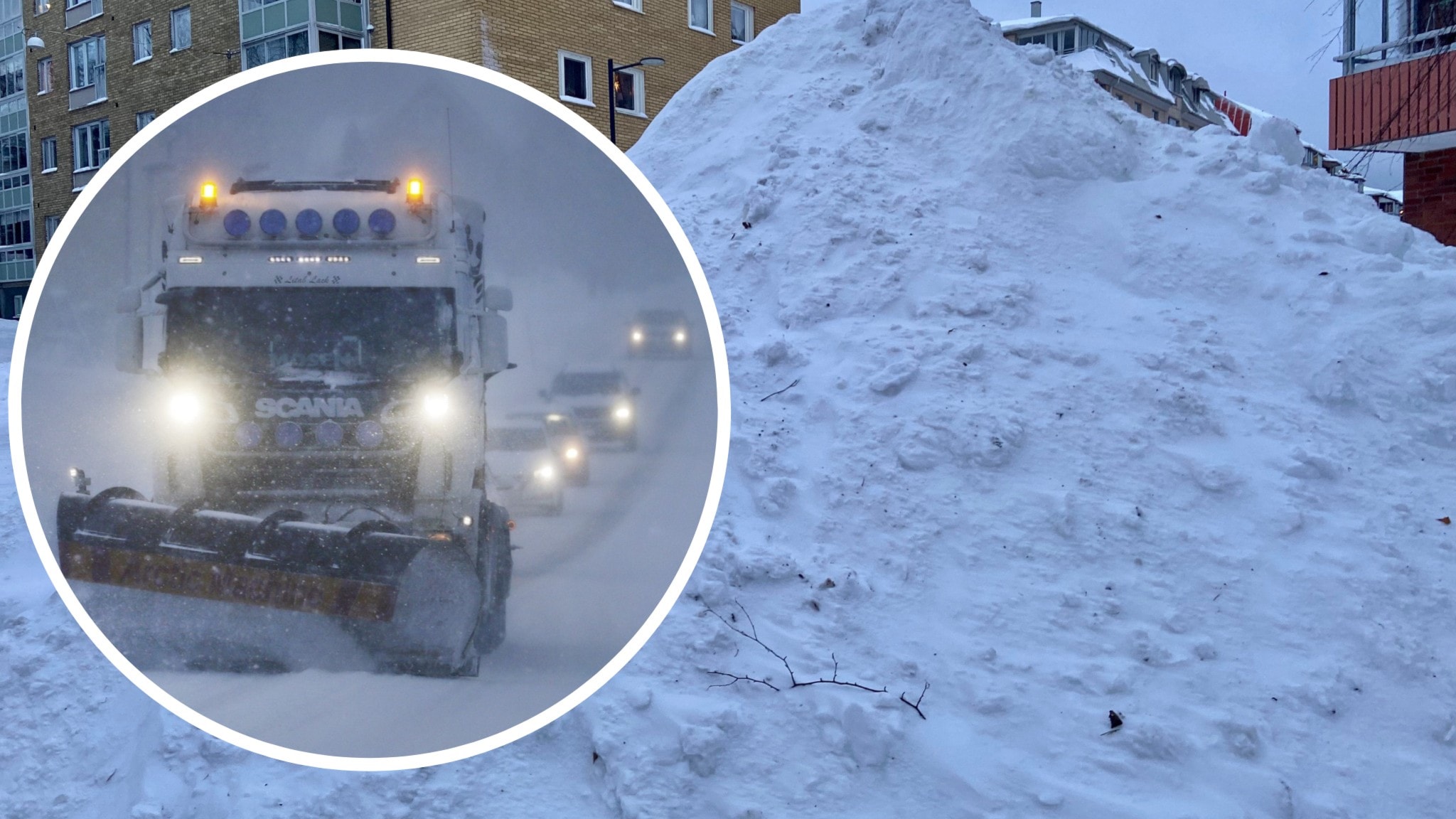 Redo för skarpt snöläge i norr – även under storhelgerna - P4 ...