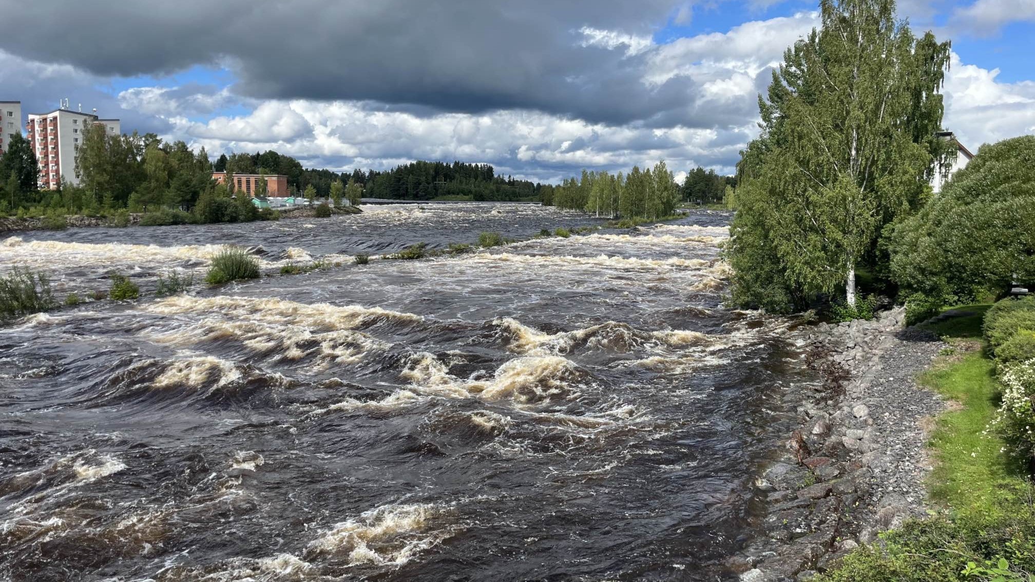 Ljusdal i beredskapsläge efter översvämningsvarning - P4 Gävleborg ...