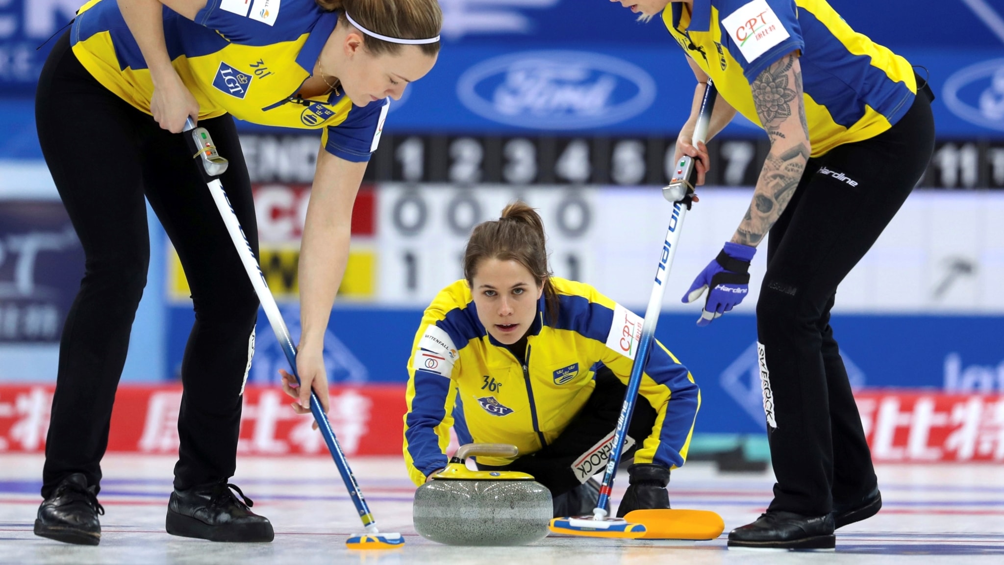 Lag Hasselborg F ll I VM semifinalen Radiosporten Sveriges Radio
